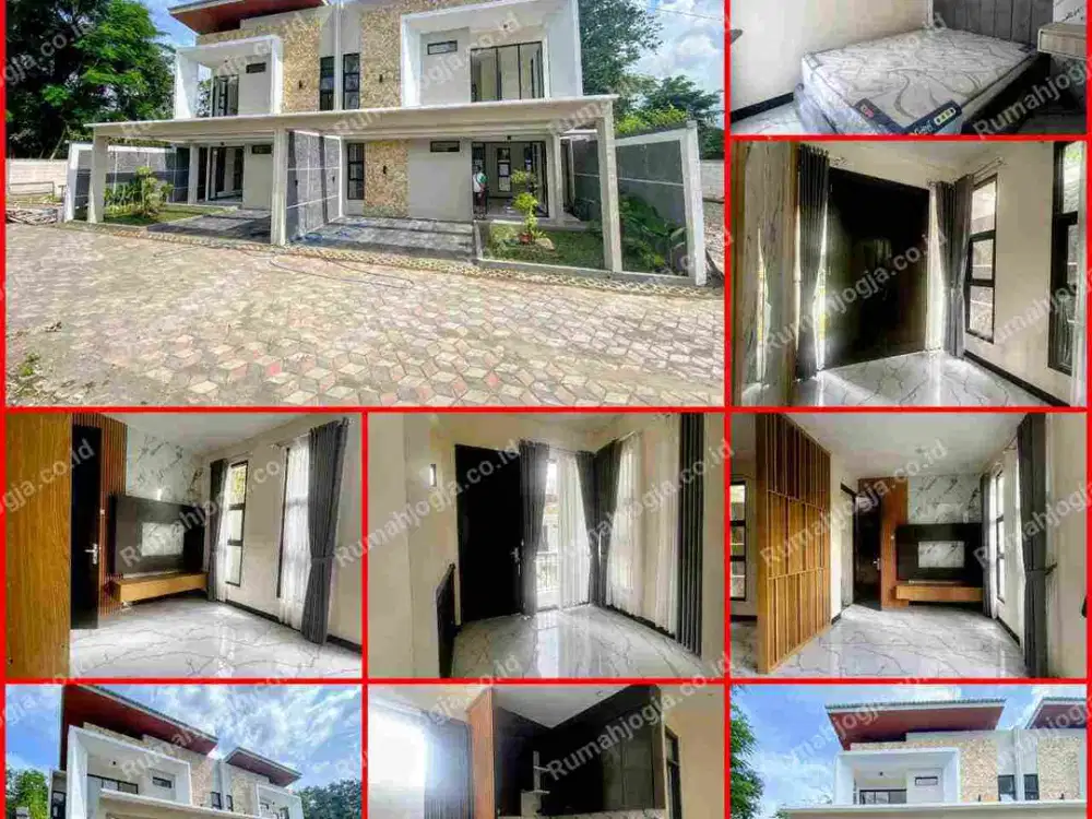 rumah baru siap huni 2 lantai Wedomartani