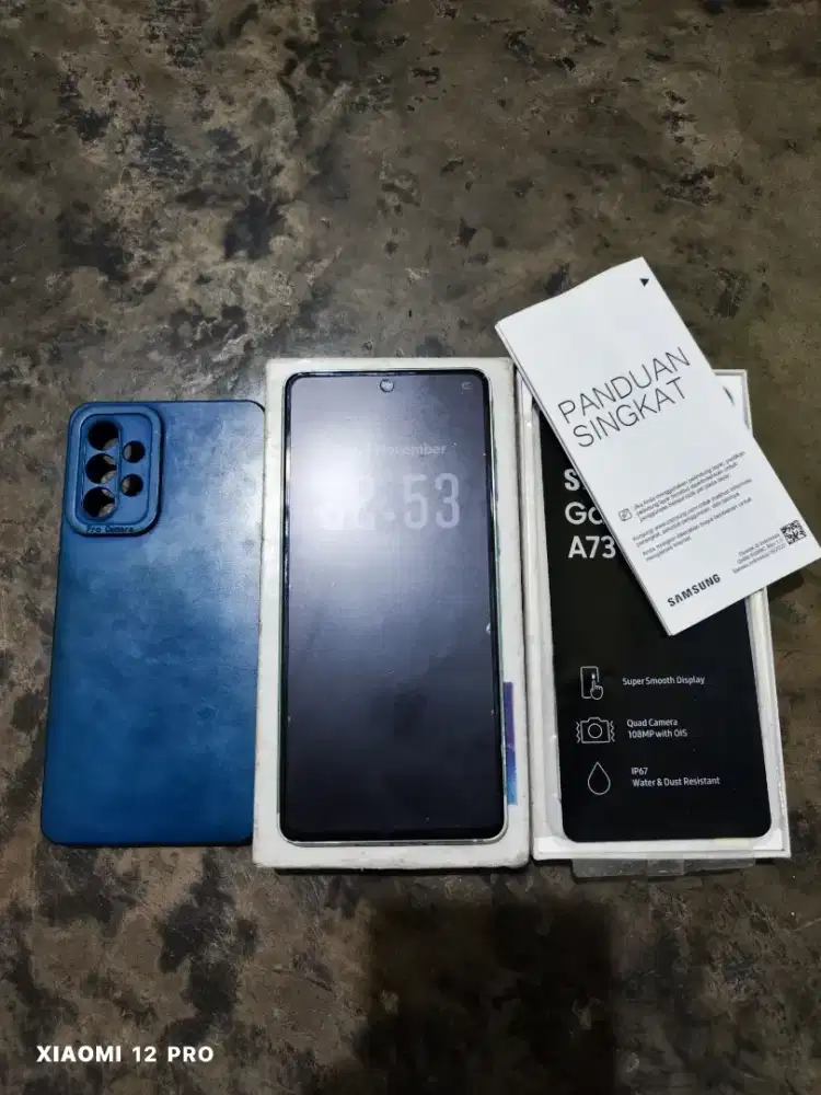 Samsung Galaxy A73 5G 8/256 Fullset Resmi