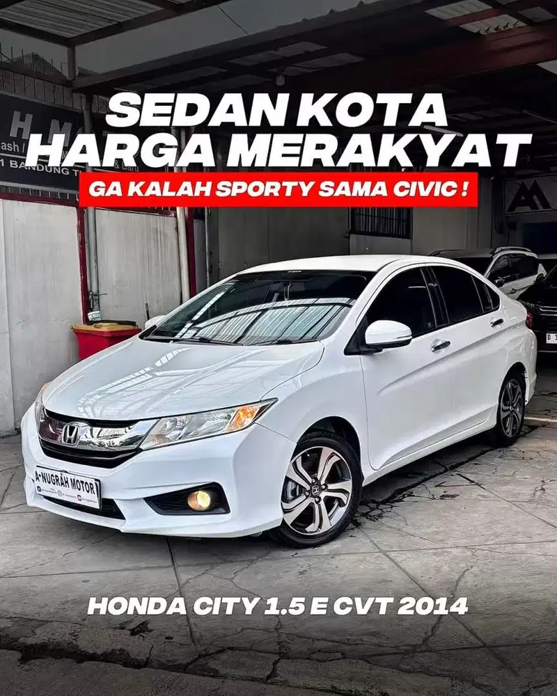 PAJAK PANJANG !! Honda CITY E MATIC 2014 || ANM