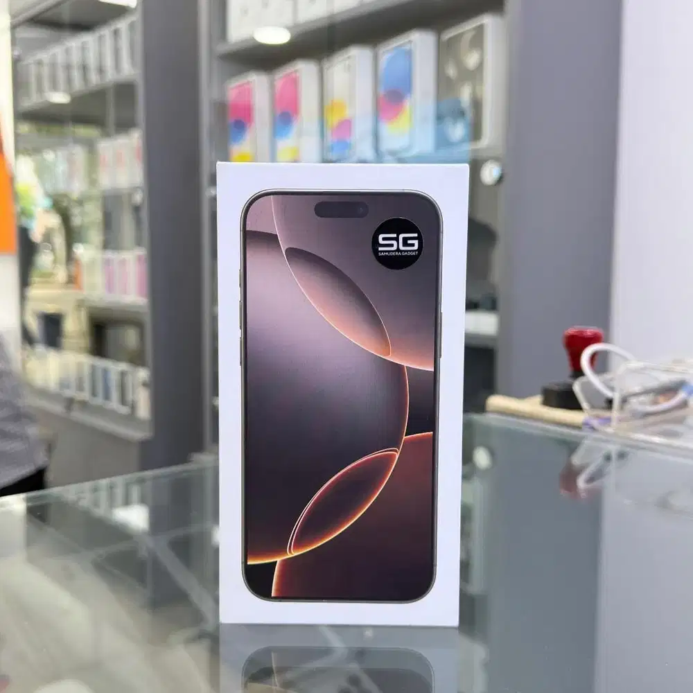 iPhone 16 Pro 128GB Dessert iBox Garansi 1 Tahun