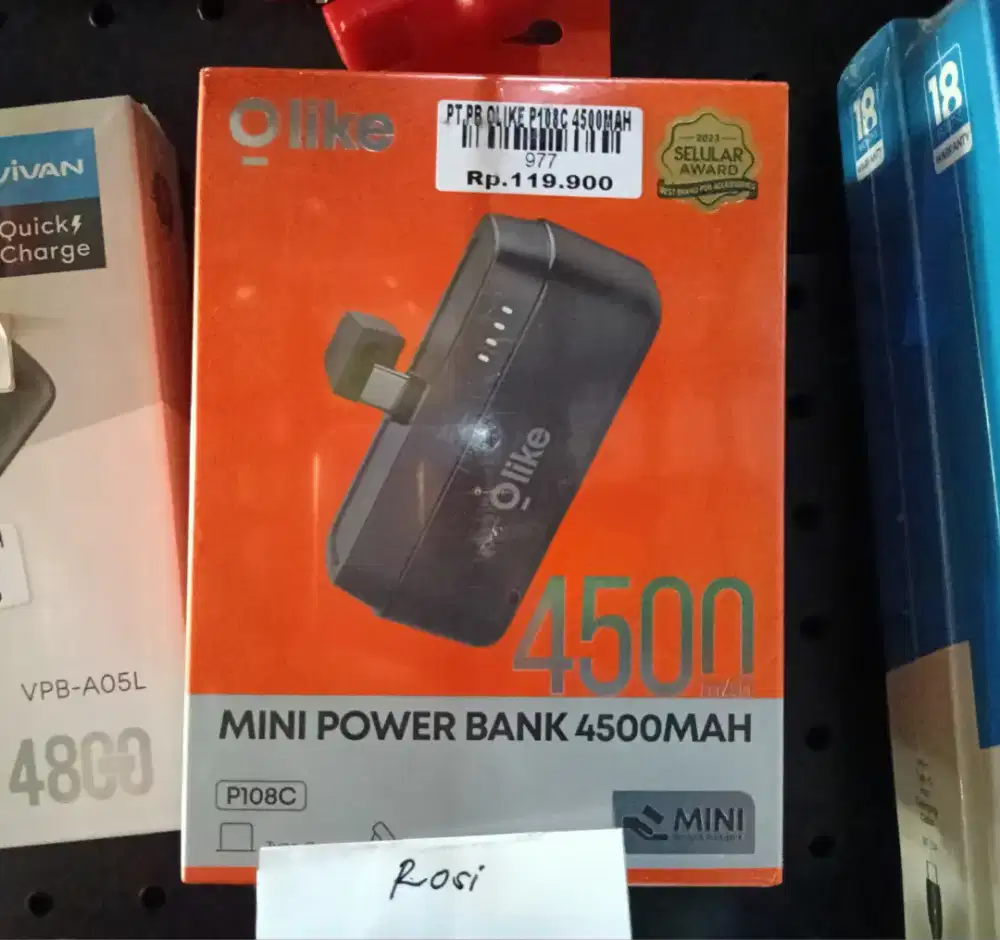 POWERBANK OLIKE P108C 4500MAH ATLANTIS DAHSYAT