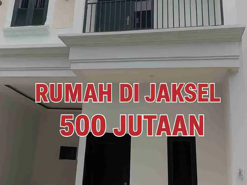 Rumah baru di Jagakarsa Jakarta Selatan 2 Lantai SHM akses mobil