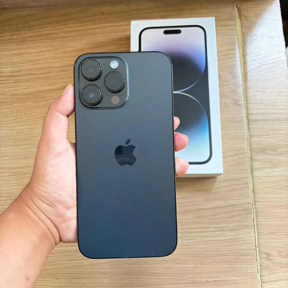 Iphone 14 ProMax 128GB Ex garansi Ibox PA/A Fullset All Operator