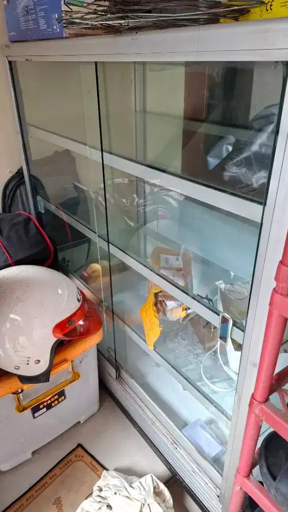 ETALASE BEKAS 4 SUSUN UKURAN 1x1