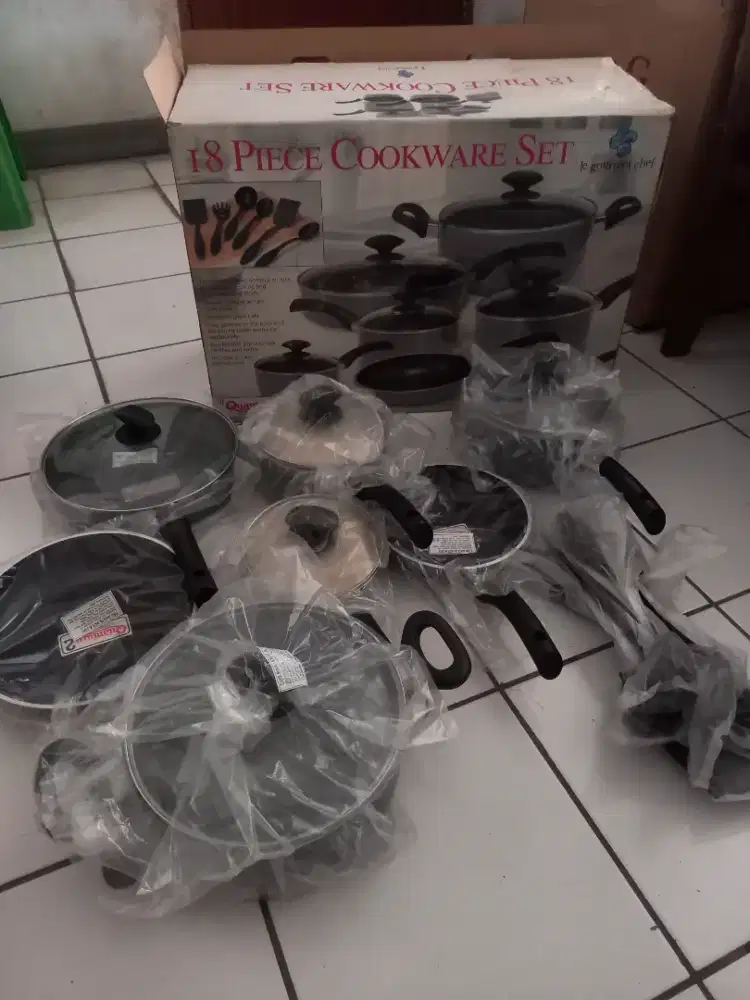 set peralatan masak bahan tebal