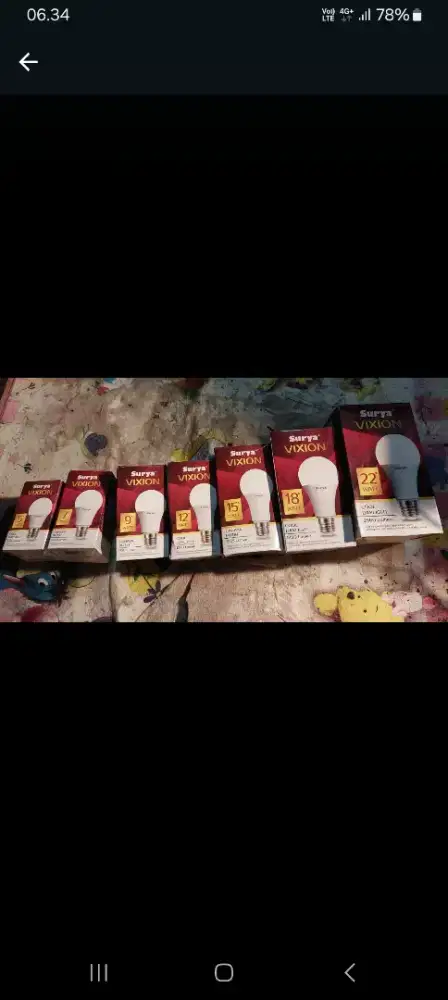 Lampu led SURYA VIXION