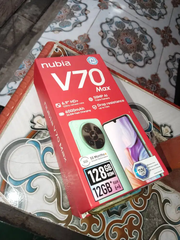 Di jual hp nubia v70 max