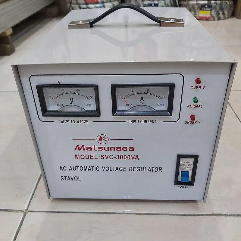 Jual stabilizer stavol Matsunaga SVC-3000va