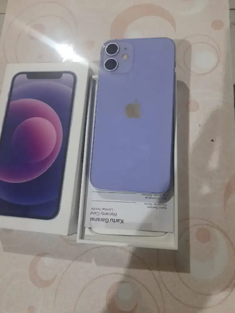 Iphone12 mini 128gb ibox (bisa tt)