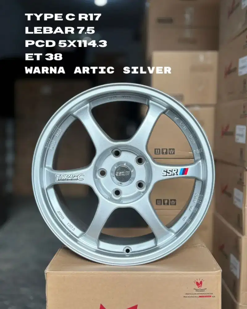 Velg baru R 17 cocok mubil yg baut 5