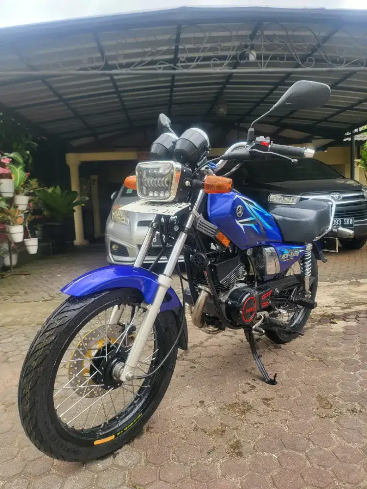 Yamaha RX King 2004/2003 Biru Pajak Panjang Good Condition