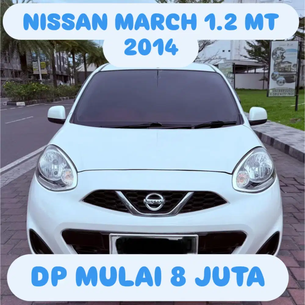 NISSAN MARCH 1.2 MT 2014 DP 8 JUTA