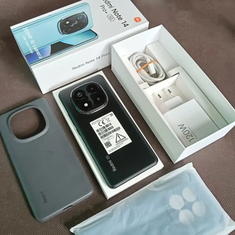 Xiaomi redmi note 14 pro plus 5g 12/512 hitam