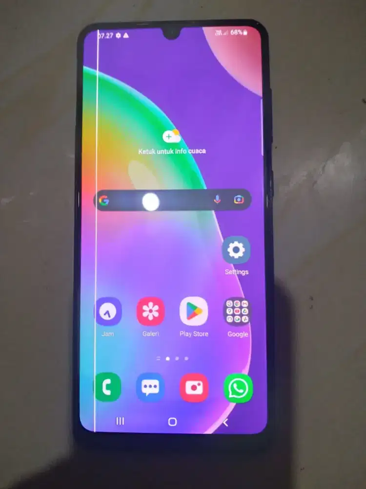Di jual lcd + tulangan Samsung A31 ori copotan