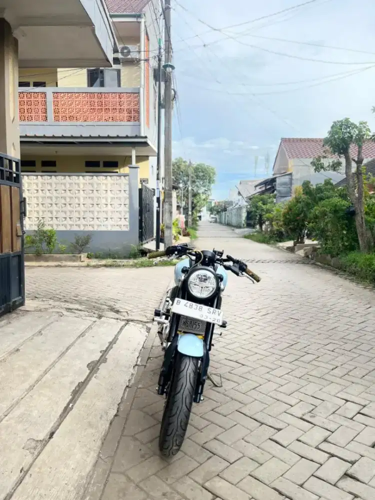 JUAL CEPAT MOTOR YAMAHA XSR BLUE 155cc th 2023