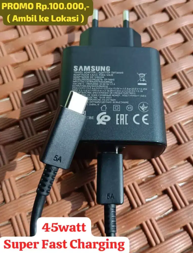 Charger Ori Samsung 45watt