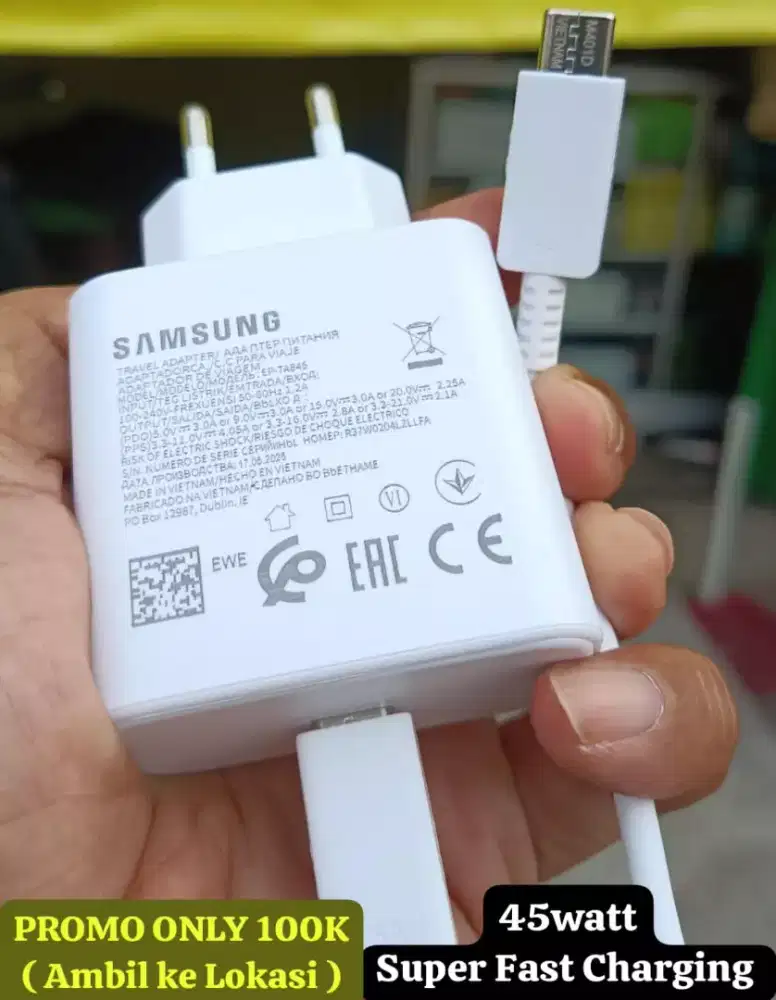 PROMO Charger Ori Samsung 45watt