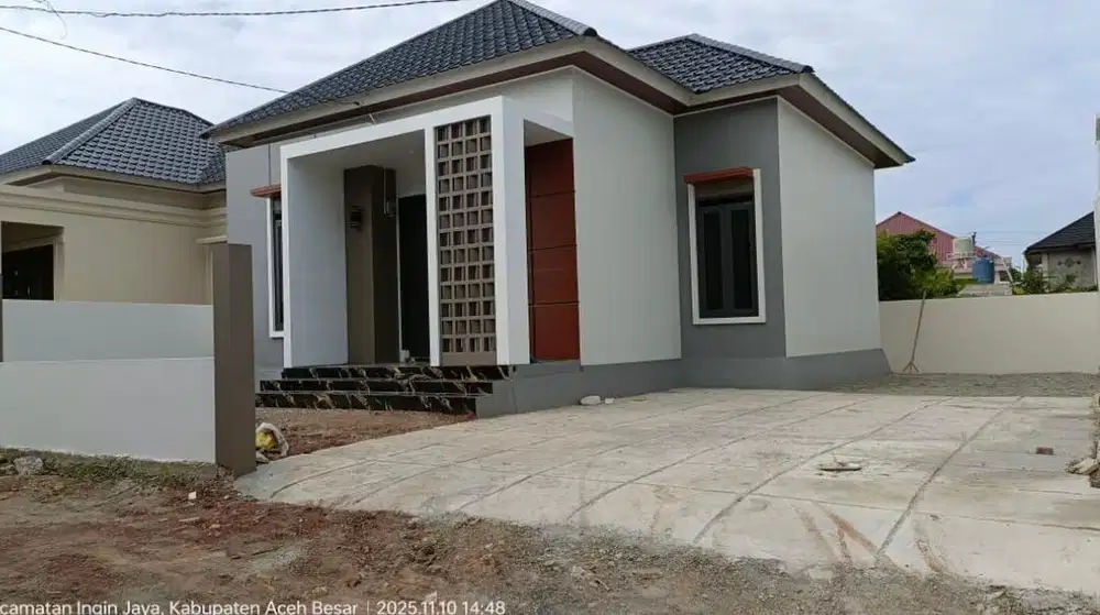 Rmh minimalis type 60/200.M.gampong bineh blang dkt LP lambaro