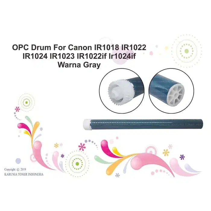 OPC Drum For Canon IR1018 IR1022 1022 IR1024 1024 IR1023 IR1022if Gray