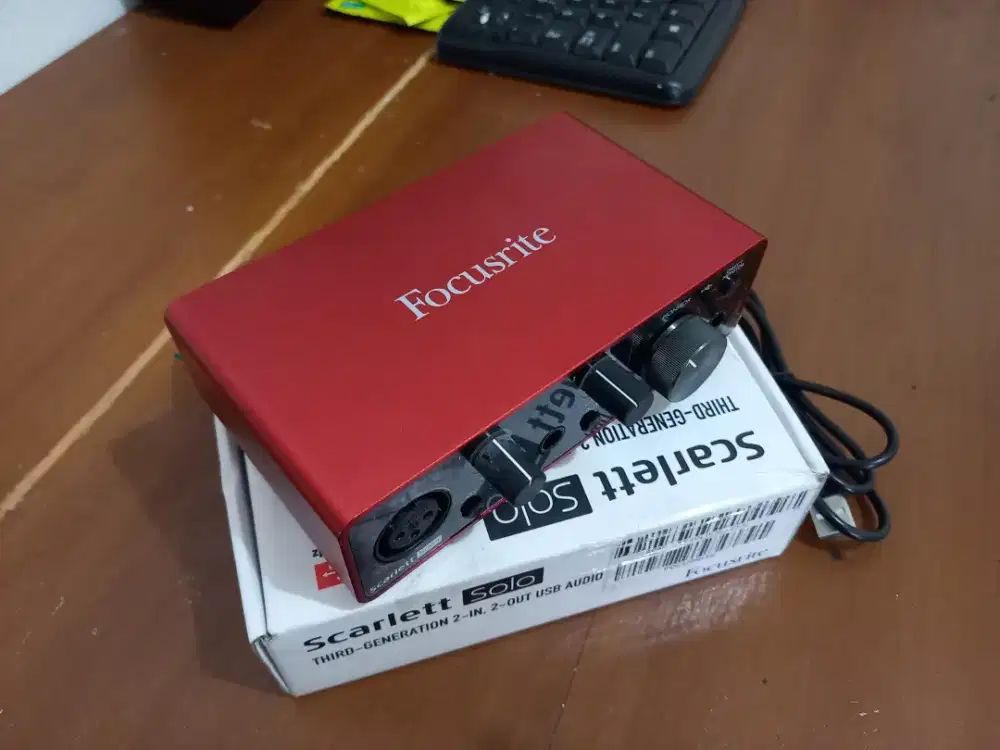 Focusrite 2i2 Solo Gen 3
