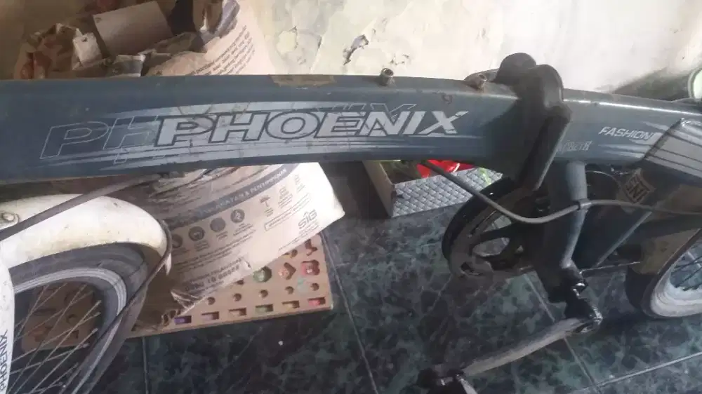 Sepeda lipat phoenix seadanya uk 16