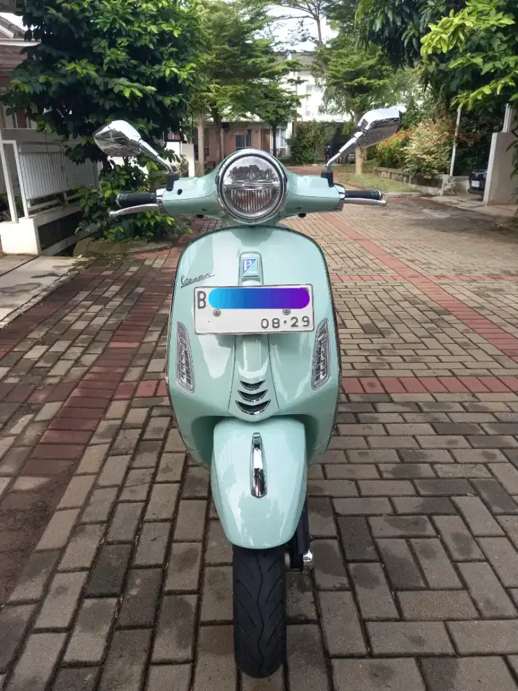 Vespa Piaggio Primvera S150 IGET ABS LED KM Low Pajak Panjang Cash
