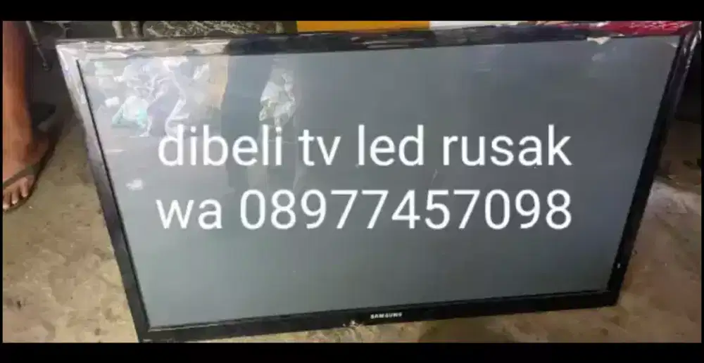 Tv led rusak dibeli