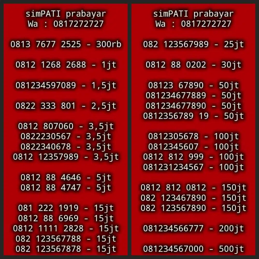 CANTIK KOLEKSI SIMPATI