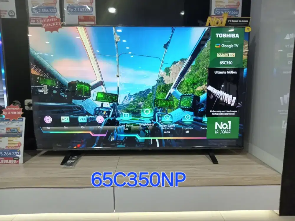 TOSHIBA TV 65 inch smart tv 4K