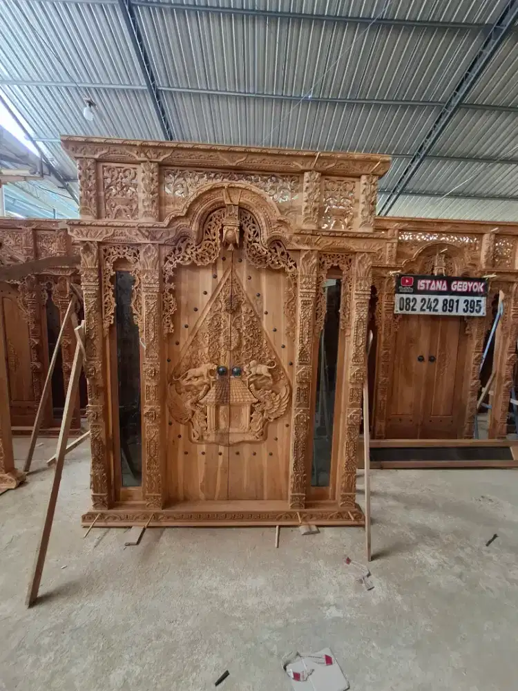 gebyok 200x250 pintu kler 3 dimensi