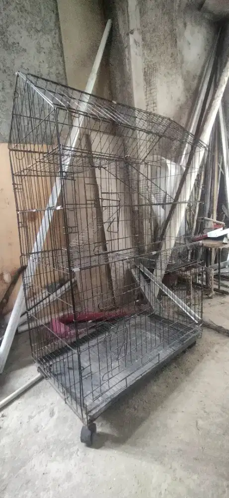Kandang 4 tingkat kucing anjing dll