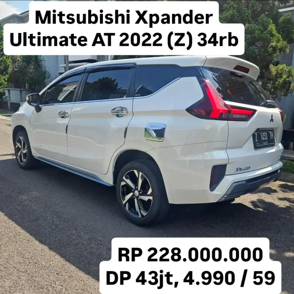 Antik KM 34rb.. Mitsubishi Xpander Ultimate CVT 2022 (Z)