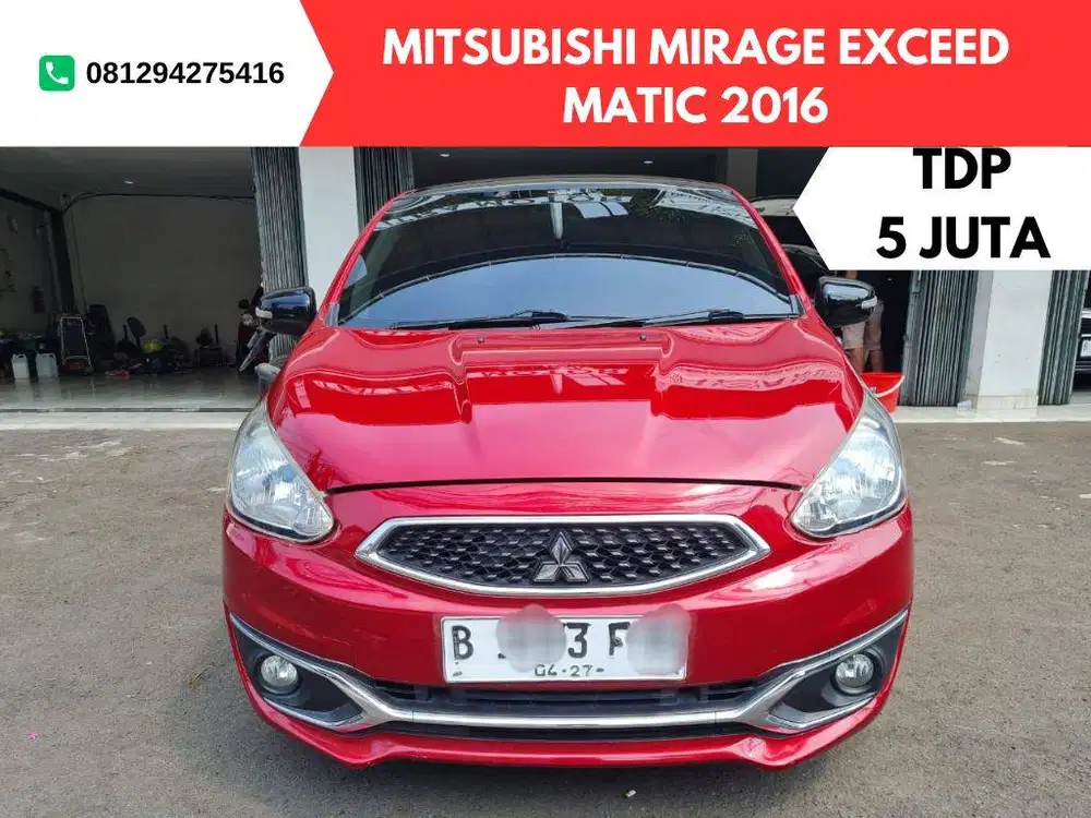 TDP 5 JUTA Mitsubishi Mirage Exceed MATIC 2016