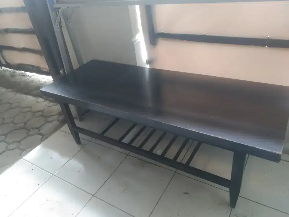 meja tamu ukuran 1 mtr