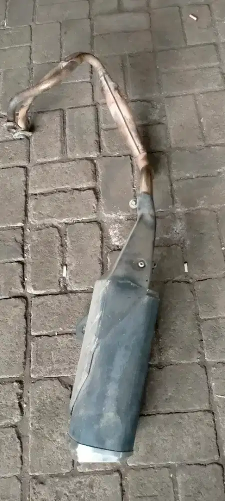 knalpot ninja 250cc fi, ori copotan