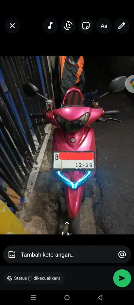 Jual Mio smile pajak hidup siap pake