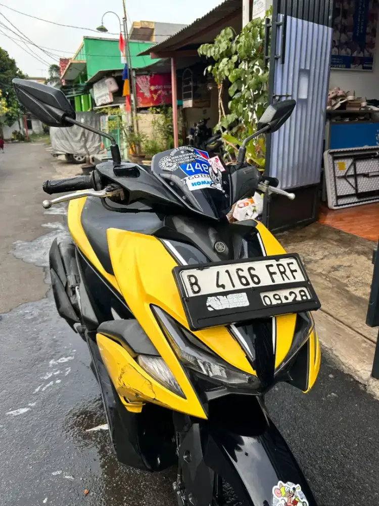 Aerox 2018 , Pajak hidup kaleng 2028 plat cikarang