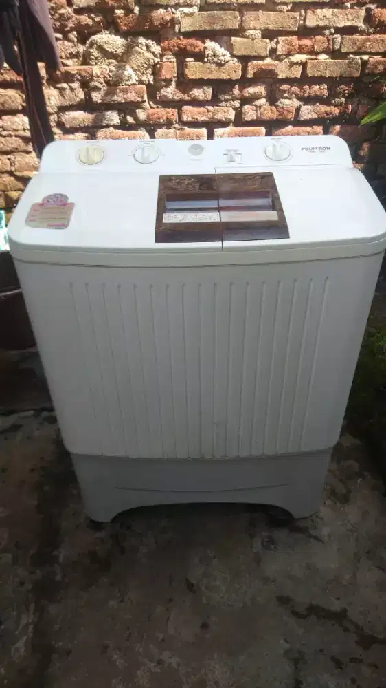 Di jual mesin cuci Politron kapasitas 7.5 kg msh normal