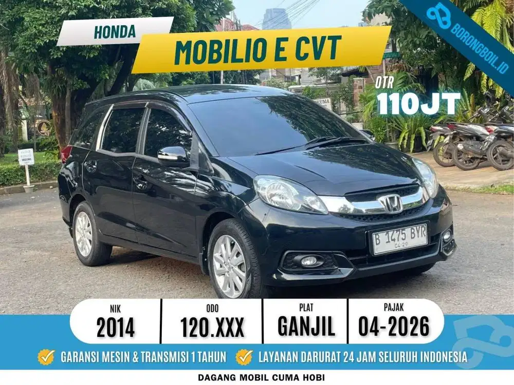 HONDA MOBILIO E CVT 2014 PAJAK PANJANG