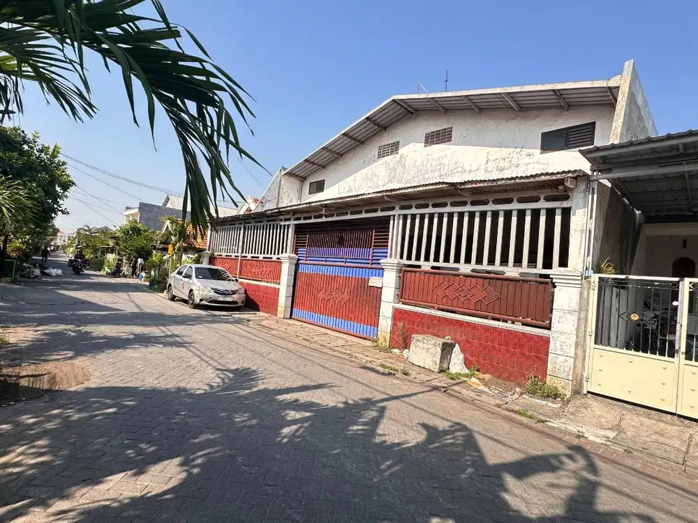 JUAL RUMAH + BENGKEL MURAH MEDOKAN AYU SURABAYA