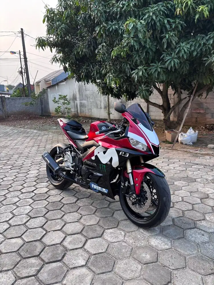 Yamaha R25 V2 2018 full modif moge
