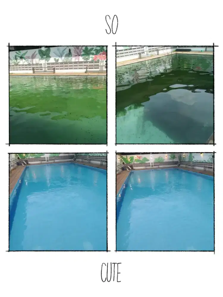 Jasa perawatan kolam renang profesional dan berkualitas