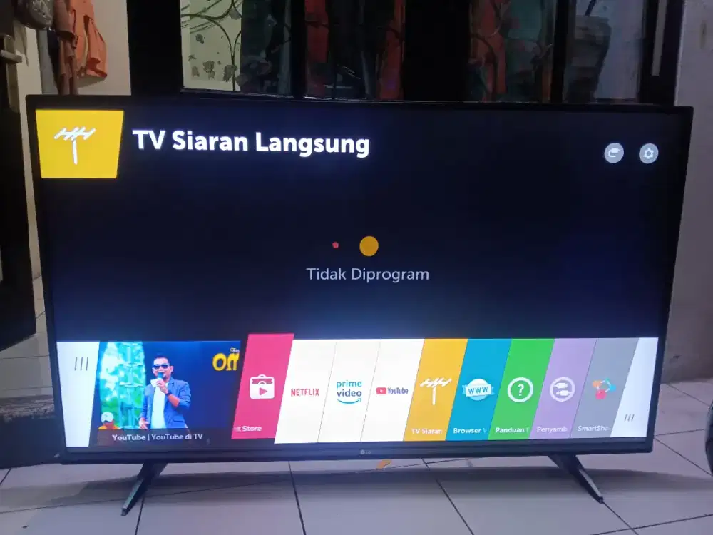 Tv LG 55 inch smart uhd