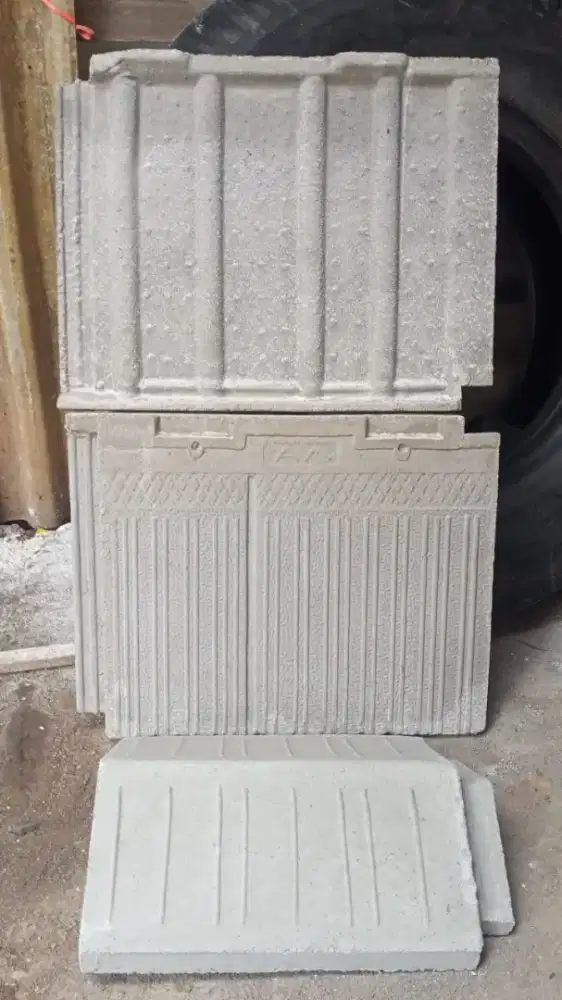 Jual genteng flat cor beton asli pabrik murah