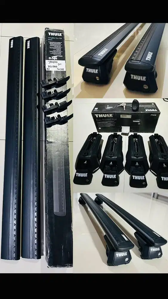 THULE Crossbar Black + Footpack