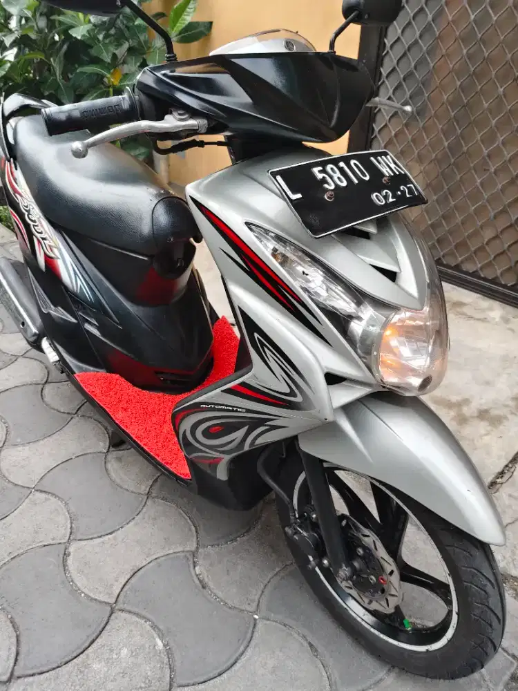 Mio Soul 2008 CW Silver Metalik Plat Panjang 2027 Siap Kerja!!!