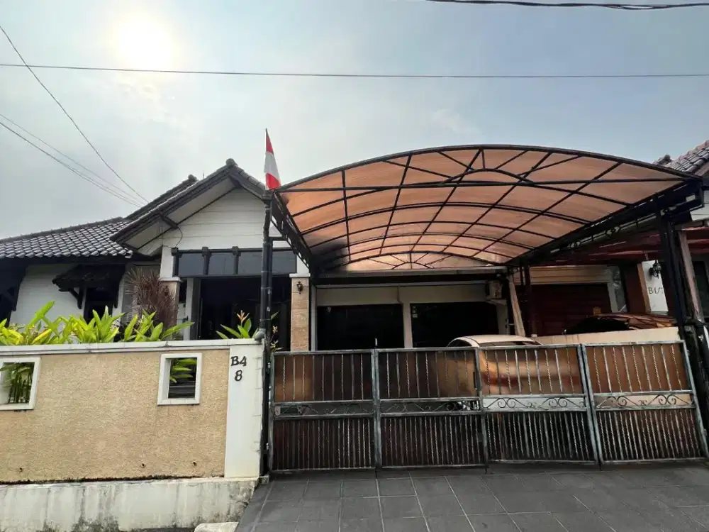 DIJUAL RUMAH HOOK 1 LANTAI – VILLA MELATI MAS, CLUSTER BOUGENVILE