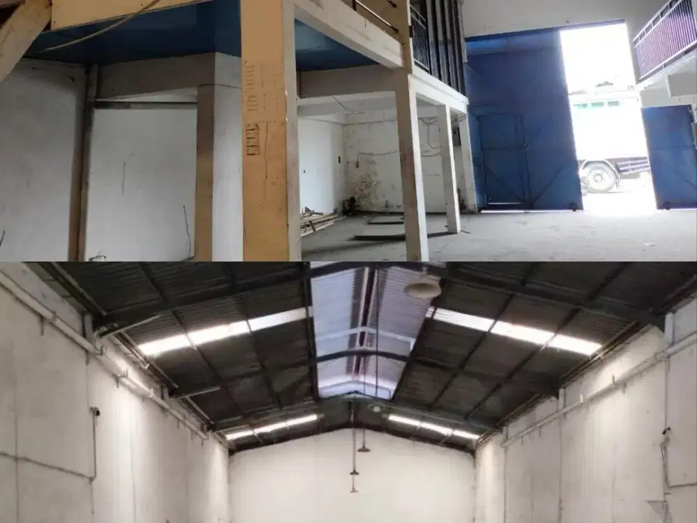 Gudang Margomulyo Permai Strategis • Siap Pakai • Kantor • Tandon