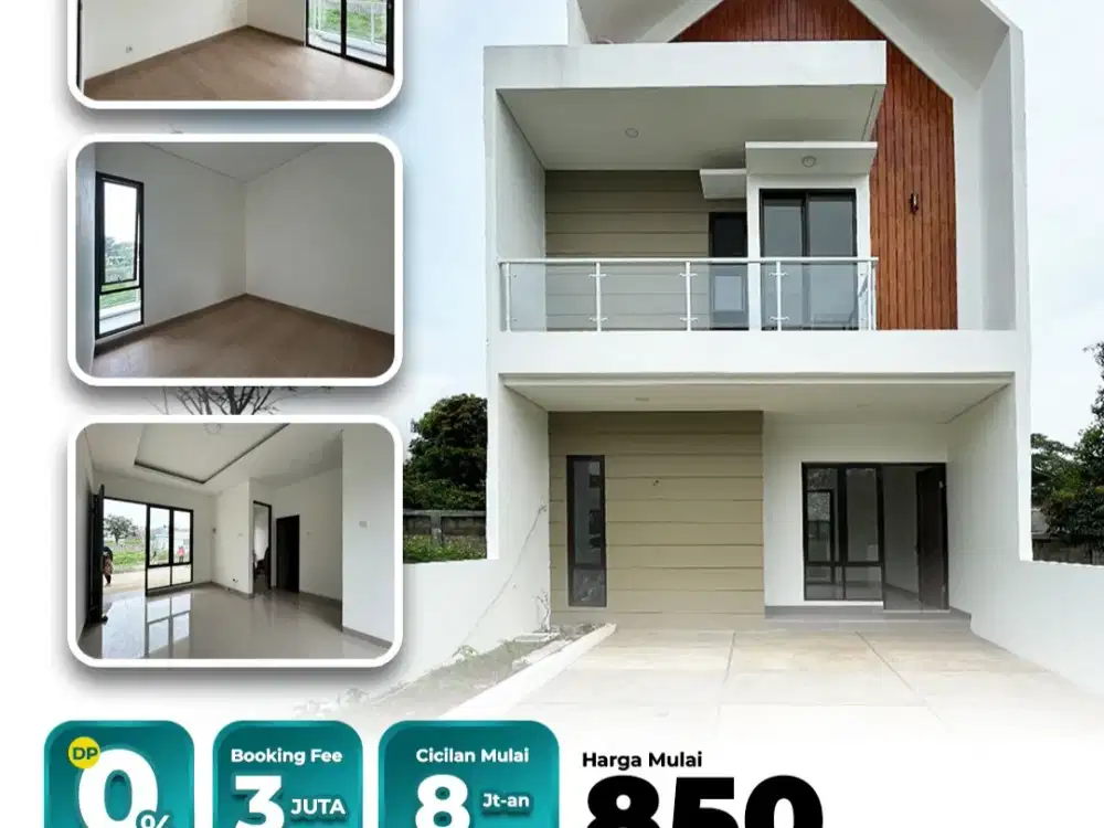 Rumah Modern Skandinavian Akses Strategis Di Pusat Kota Bogor