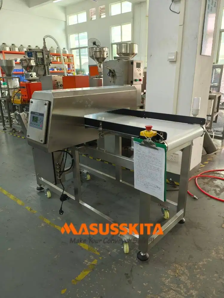 JUAL METAL DETECTOR CONVEYOR FOOD GRADE - HIGH SENSITIVITY